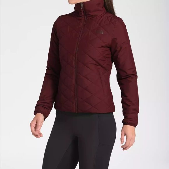 North Face Women's SMALL Carto Triclimate Jacket - Deep Garnet Red - Picture 4 of 5